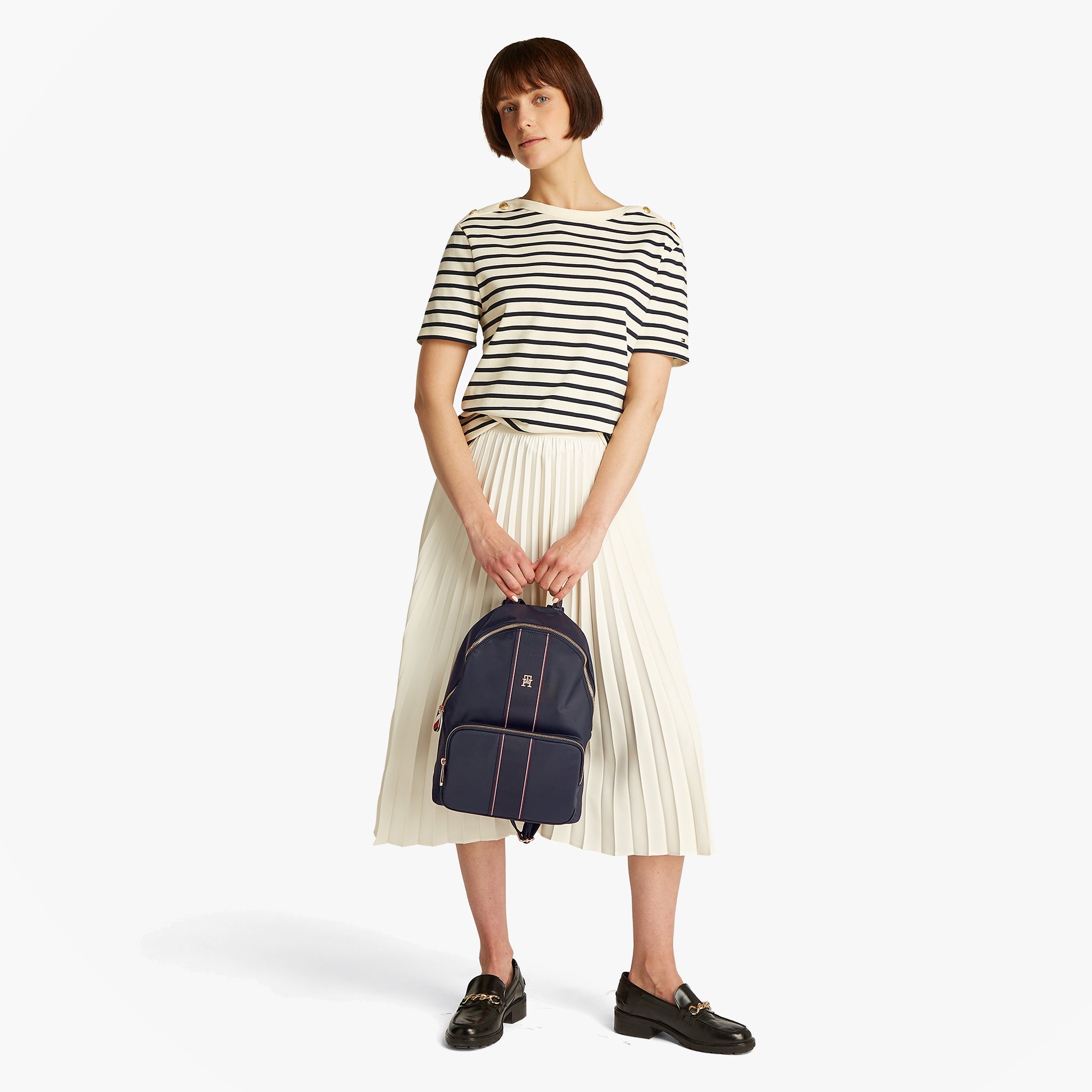 Tommy Hilfiger POPPY CORP Womens Backpack Space Blue Corp