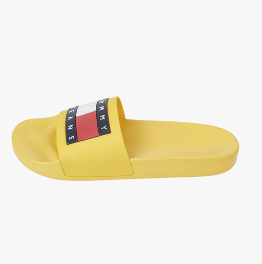 Tommy Hilfiger TJ POOL SLIDES Mens Slides Warm Yellow