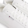 Tommy Hilfiger TJM LEATHER LOW CUPS Mens Trainers Ecru