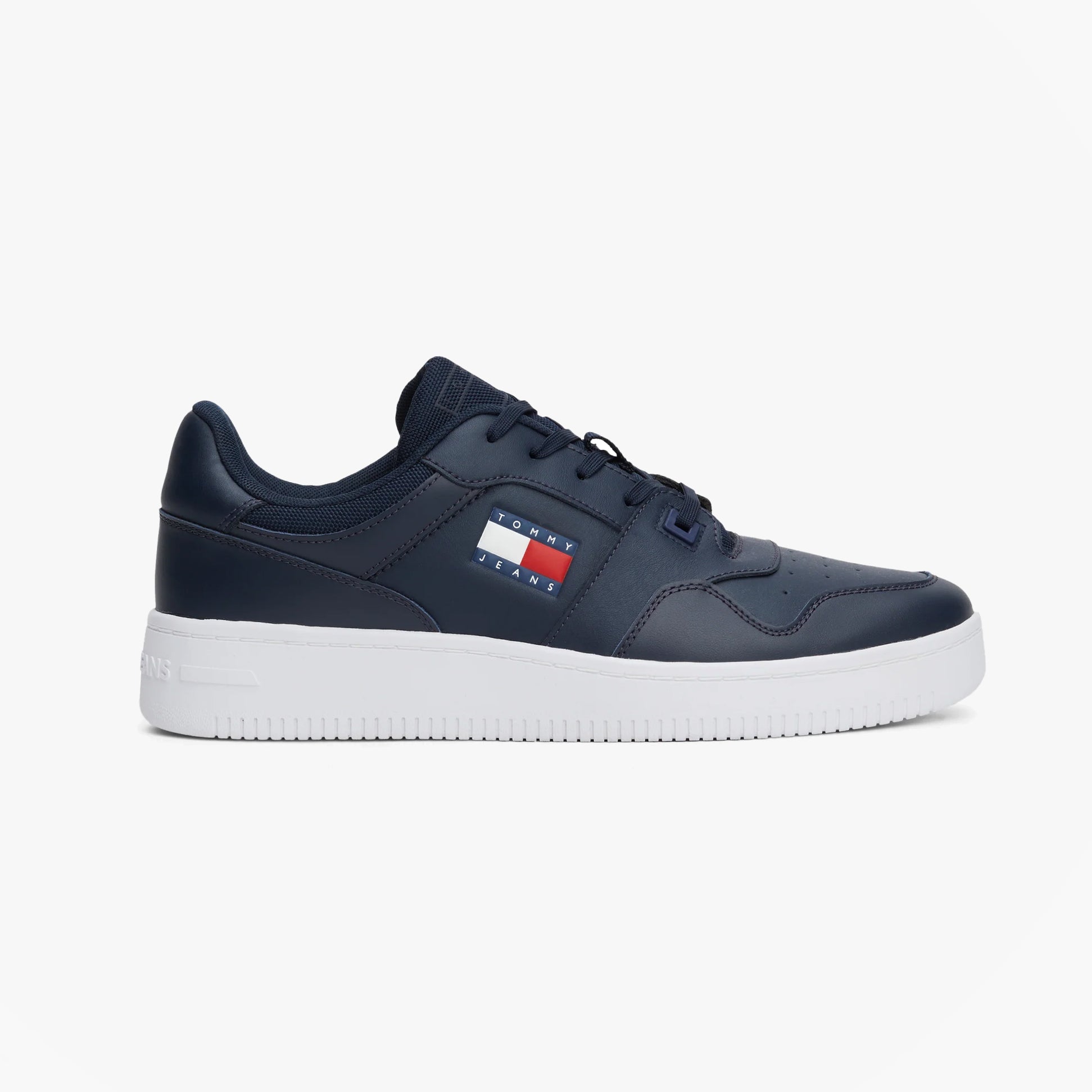 Tommy Hilfiger RETRO ESSENTIAL BASKETBALL Mens Trainers Dark Night Navy