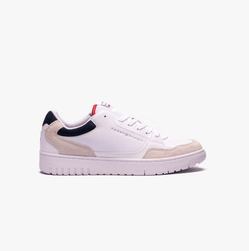 Tommy Hilfiger BASKET CORE RWB Mens Trainers White