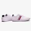 Tommy Hilfiger CORE LO RUNNER PU LTH Mens Trainers White/Rwb