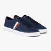 Tommy Hilfiger HI LOW STRIP Mens Trainers Desert Sky