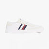 Tommy Hilfiger CUPSET RWB LEATHER Mens Sneakers White