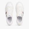 Tommy Hilfiger CUPSET RWB LEATHER Mens Sneakers White