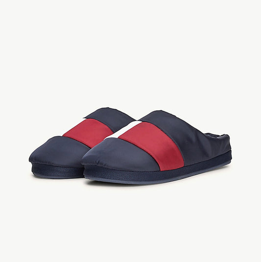 Tommy Hilfiger NYLON FLAG Mens Mule Slippers Desert Sky