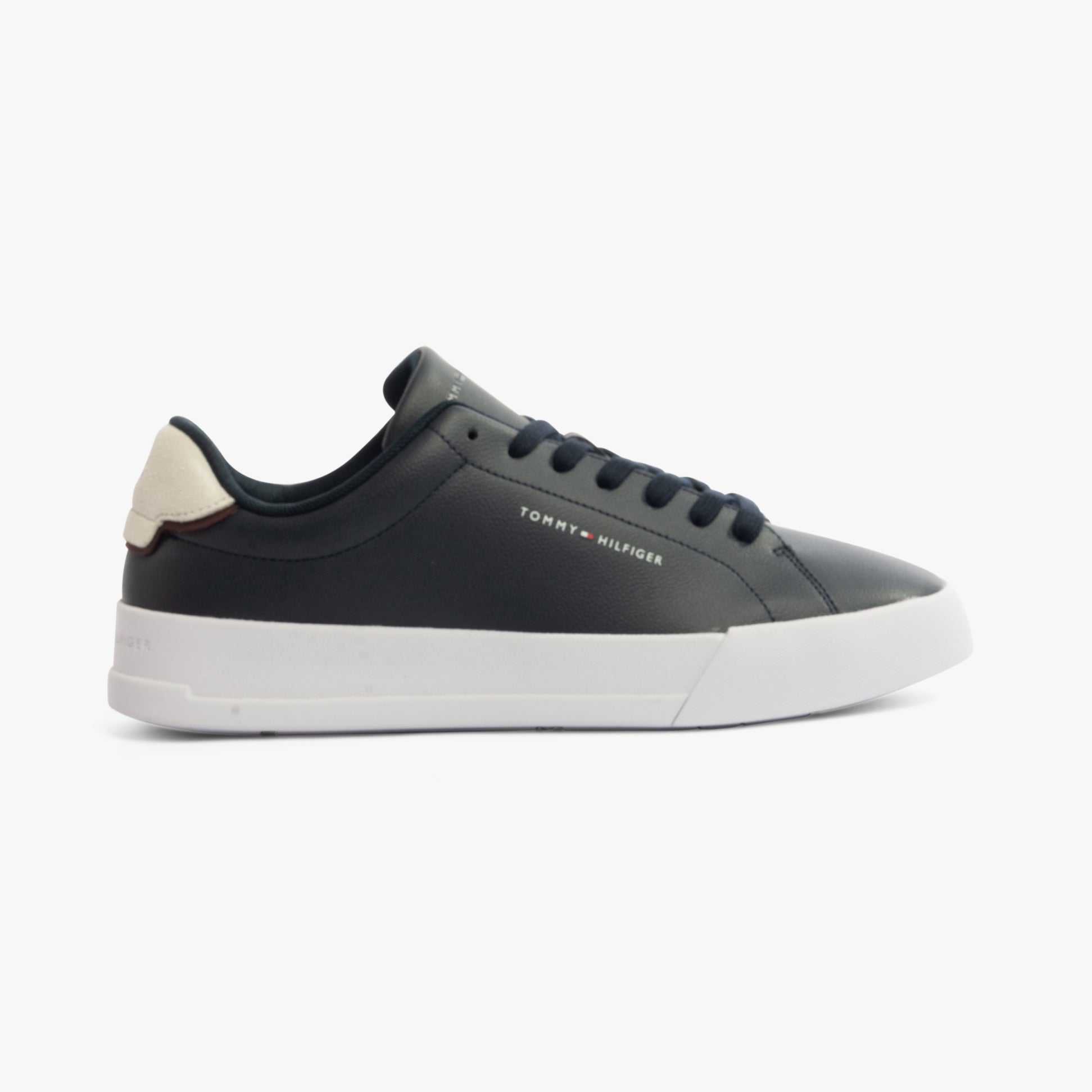 Tommy Hilfiger LOGO COURT Mens Trainers Desert Sky
