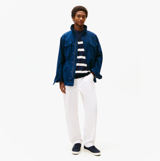 Tommy Hilfiger HI VULC LOW CORE Mens Trainers Desert Sky