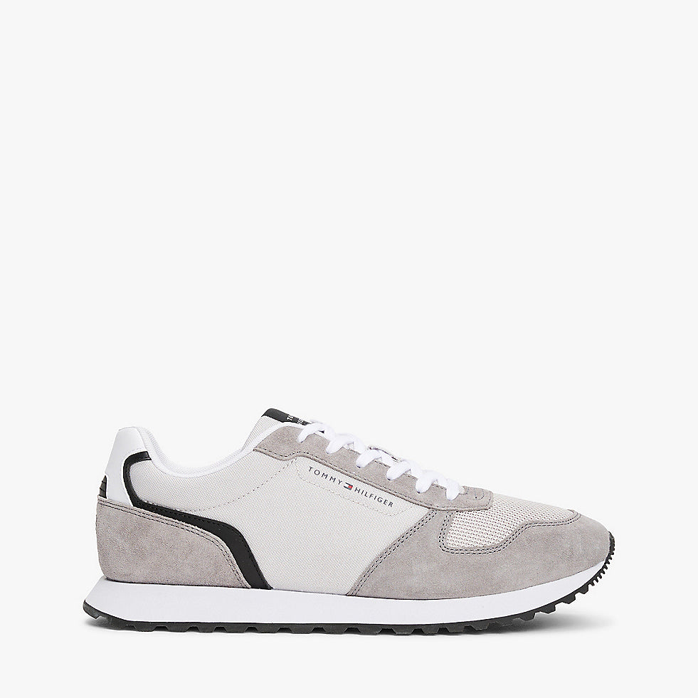 Tommy Hilfiger NEW RUNNER EVA MIX Mens Trainers Grey Whisper