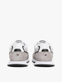 Tommy Hilfiger NEW RUNNER EVA MIX Mens Trainers Grey Whisper back view, showcasing suede and textile materials.