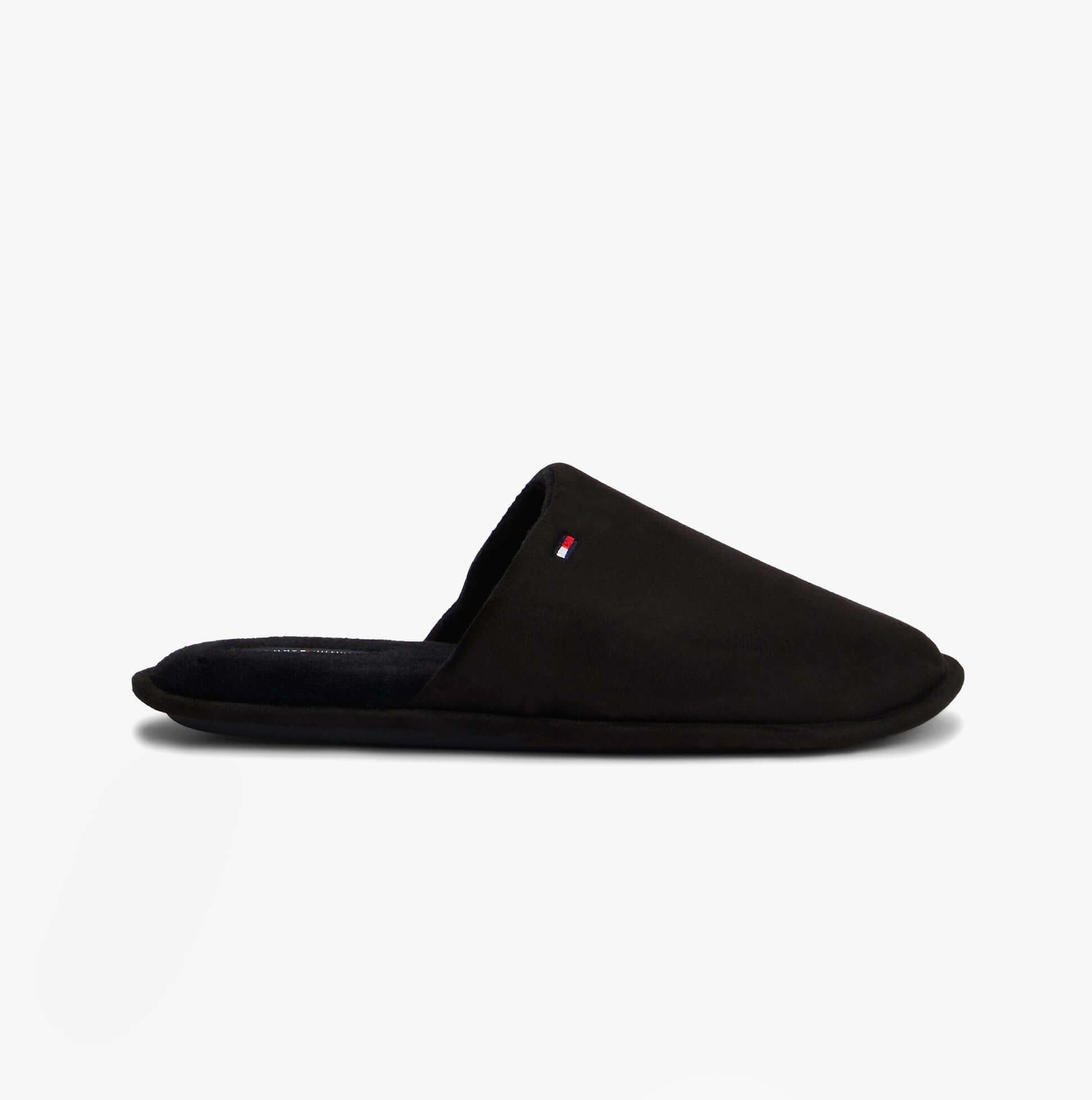 Tommy Hilfiger CORE HILFIGER FLAG H Mens Mule Slippers Black