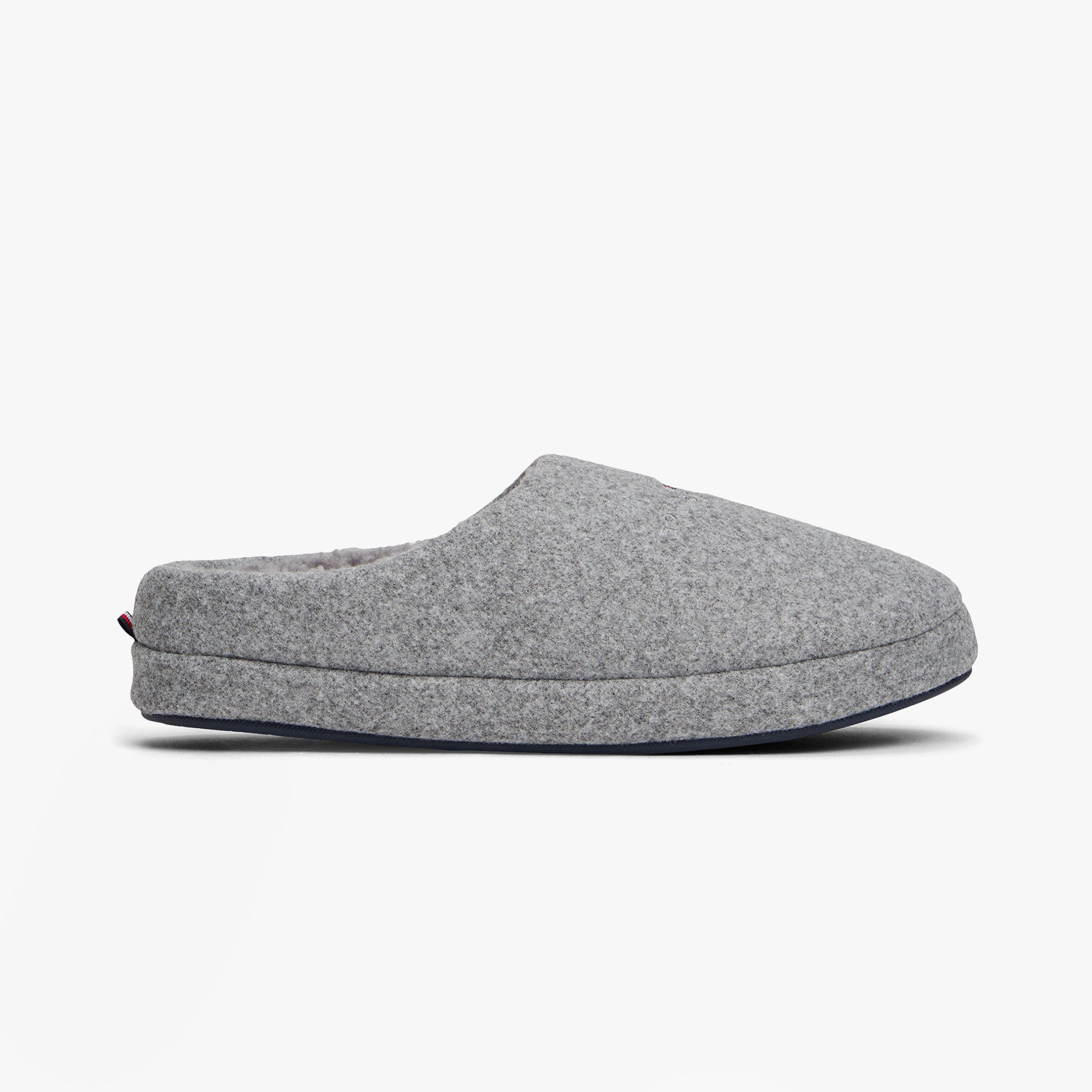 Tommy Hilfiger HILFIGER FELT HOUSE Mens House Slippers Universal Grey