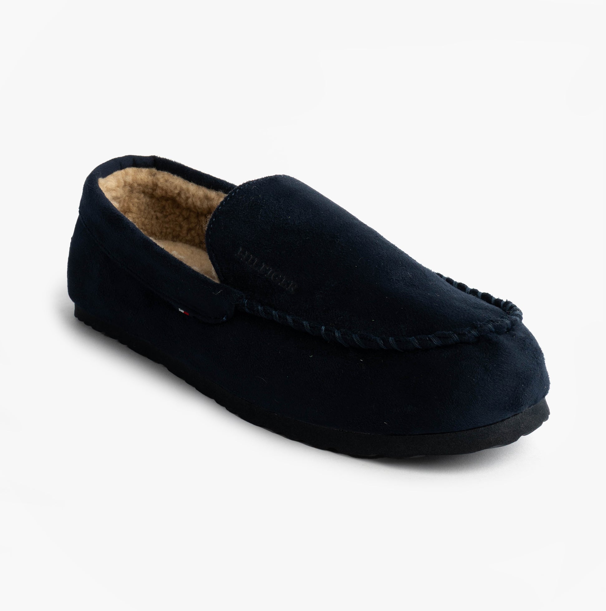 Tommy Hilfiger HILFIGER M SDE DRIVE Mens Mocassin Slippers Desert Sky