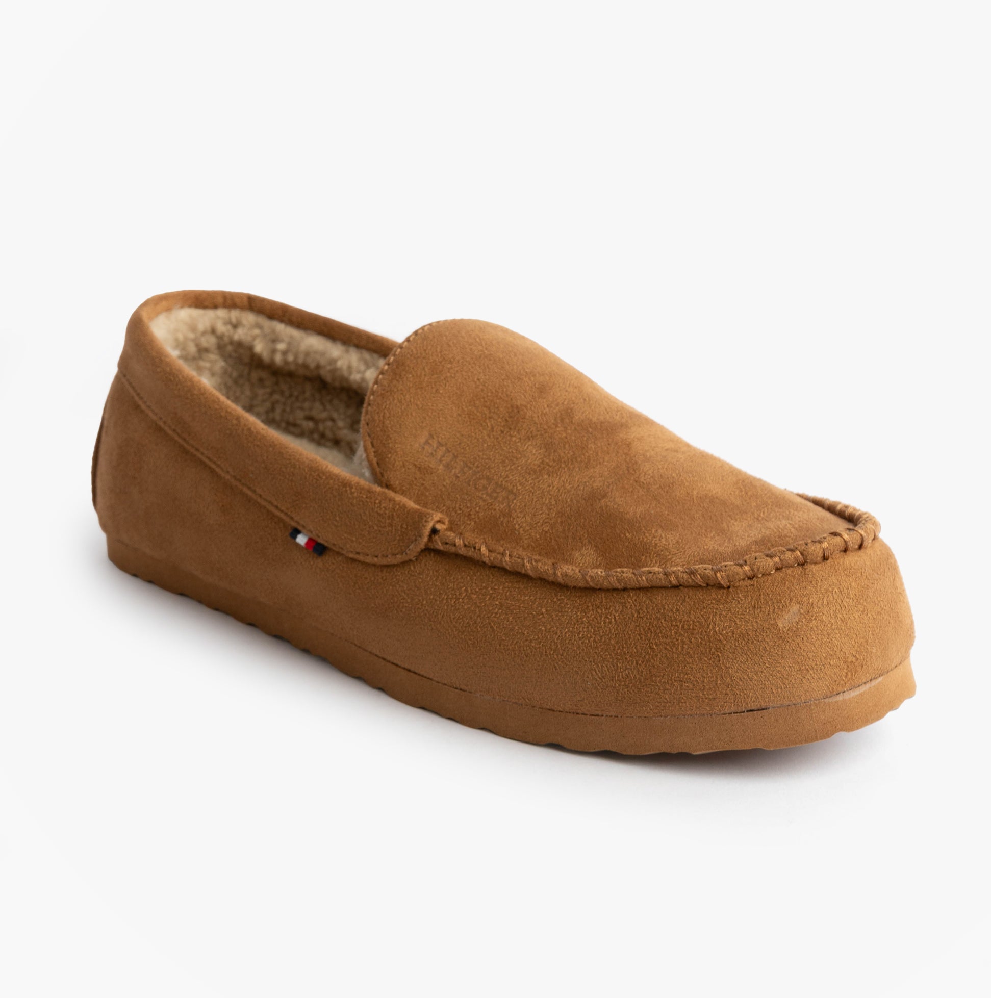 Tommy Hilfiger HILFIGER M SDE DRIVE Mens Mocassin Slippers Desert Khaki