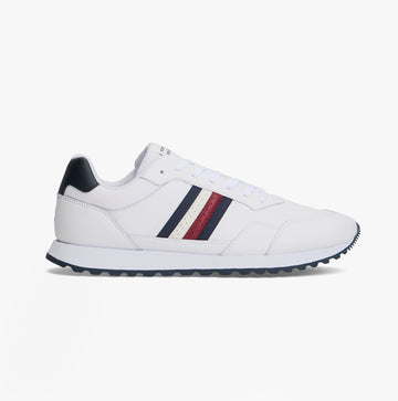 Tommy Hilfiger NEW RUNNER EVA LTH S Mens Trainers White