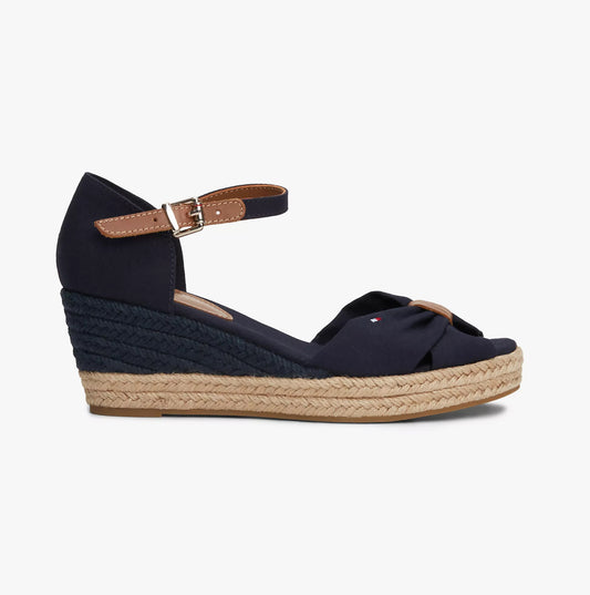 Tommy Hilfiger BASIC OPEN TOE Womens Espadrilles Space Blue
