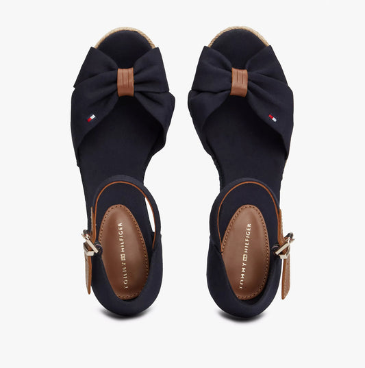 Tommy Hilfiger BASIC OPEN TOE Womens Espadrilles Space Blue