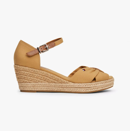 Tommy Hilfiger BASIC OPEN TOE Womens Espadrilles Classic Khaki