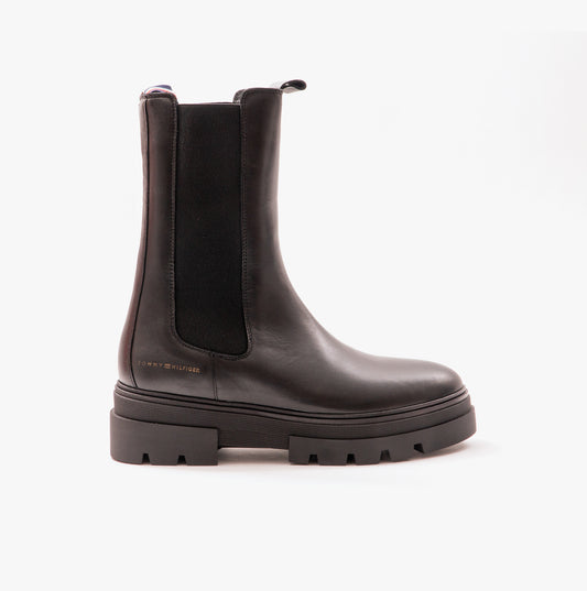 Tommy Hilfiger MONOCHROMATIC Womens Boots Black