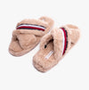 Tommy Hilfiger FUR CROSS STRAP HOME  Womens Slippers Merino