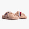 Tommy Hilfiger FUR CROSS STRAP HOME  Womens Slippers Merino