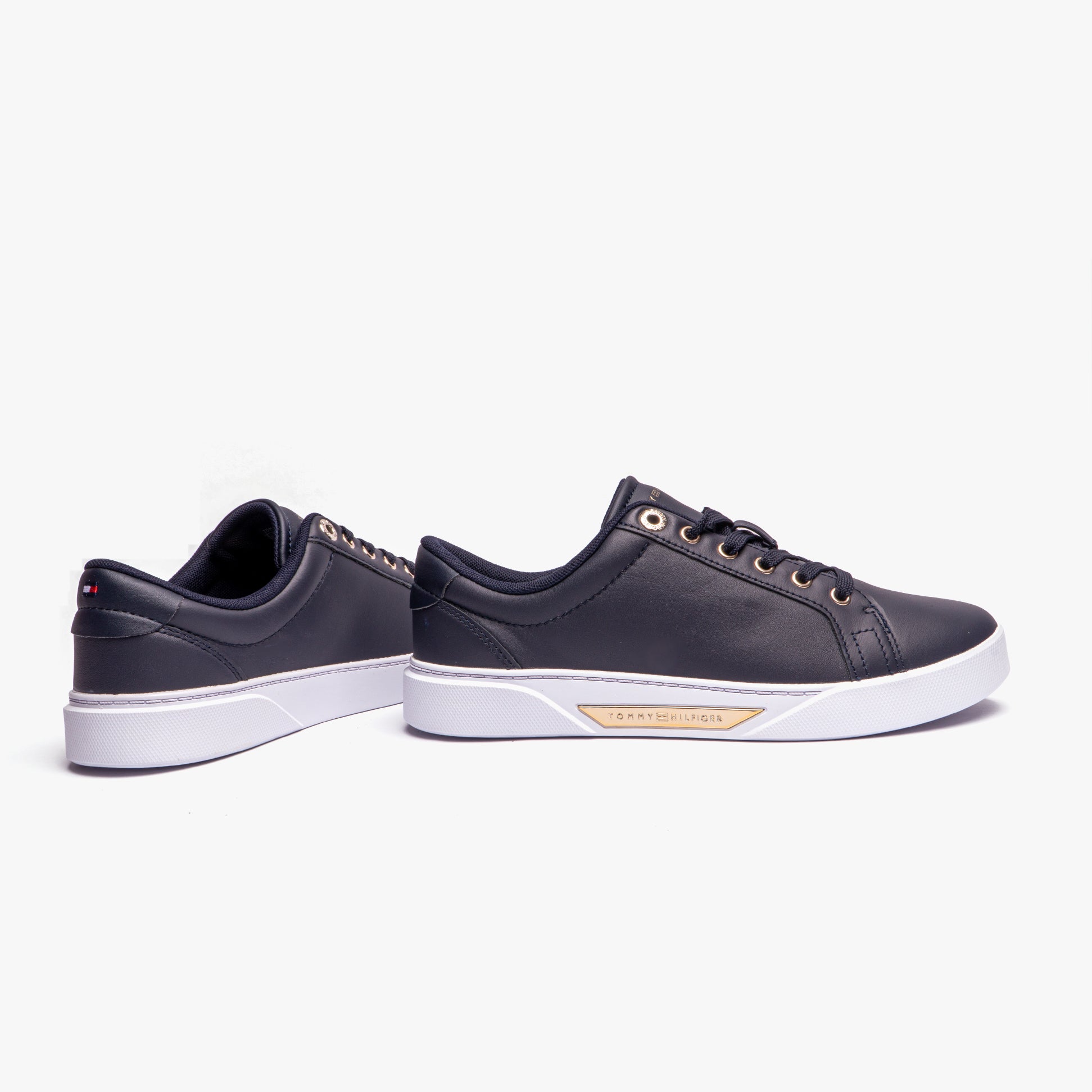 Tommy Hilfiger GOLDEN COURT Womens Trainers Space Blue