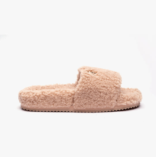 Tommy Hilfiger SHERPA FUR Womens Flip Flops Merino