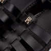Tommy Hilfiger AUTHENTIC LEATHER Womens Espadrilles Black