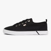 Tommy Hilfiger CANVAS SNEAKER Womens Sneakers Black