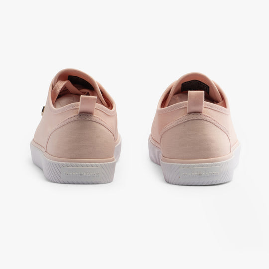 Tommy Hilfiger CANVAS SNEAKER Womens Sneakers Whimsy Pink