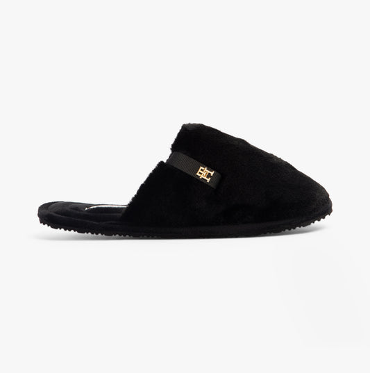 Tommy Hilfiger COMFORT HOME SLIP Womens Mule Slippers Black