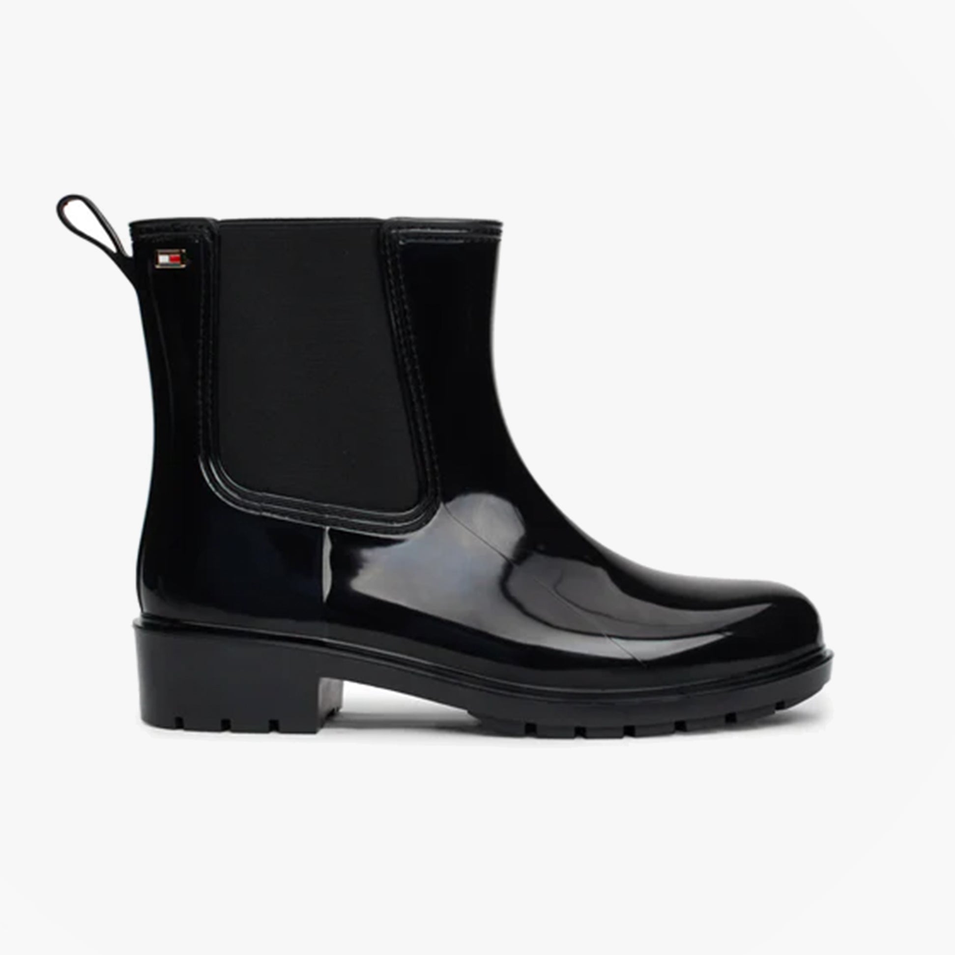 Tommy Hilfiger FLAG Womens Rainboots Black
