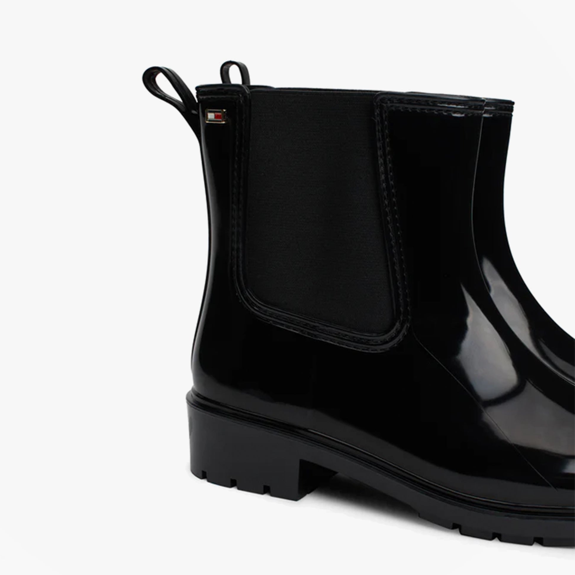 Tommy Hilfiger FLAG Womens Rainboots Black