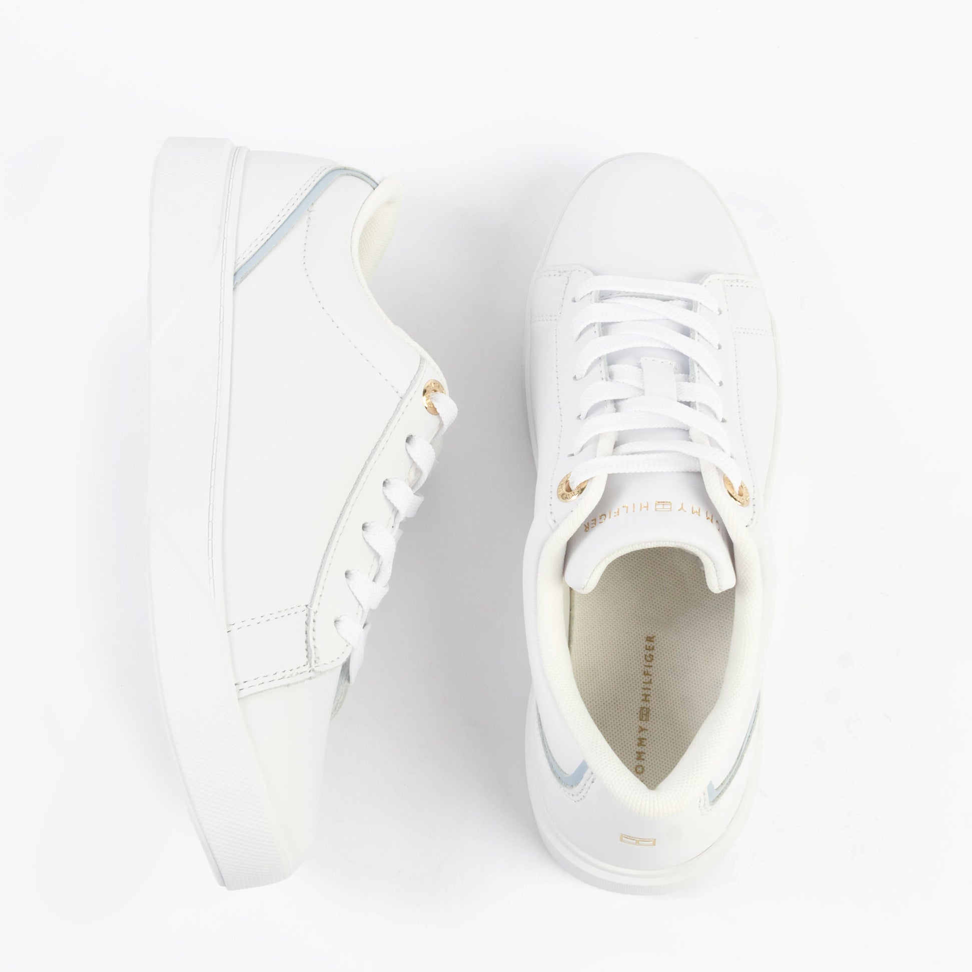 Tommy Hilfiger CHIC COURT SNEAKER Womens Trainers White
