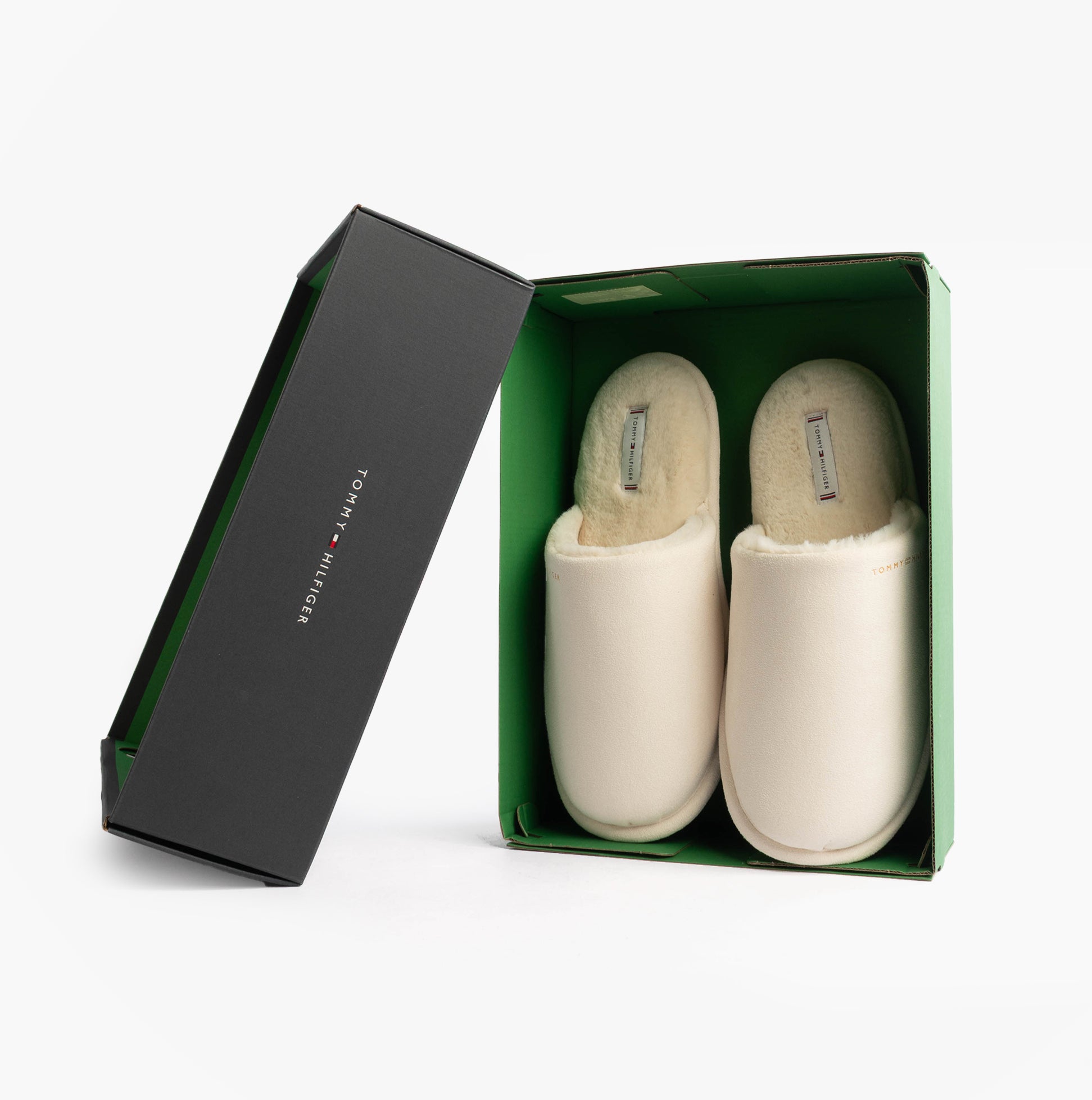 Tommy Hilfiger TH SOFT HOUSE SHOE Womens Slippers Ancient White