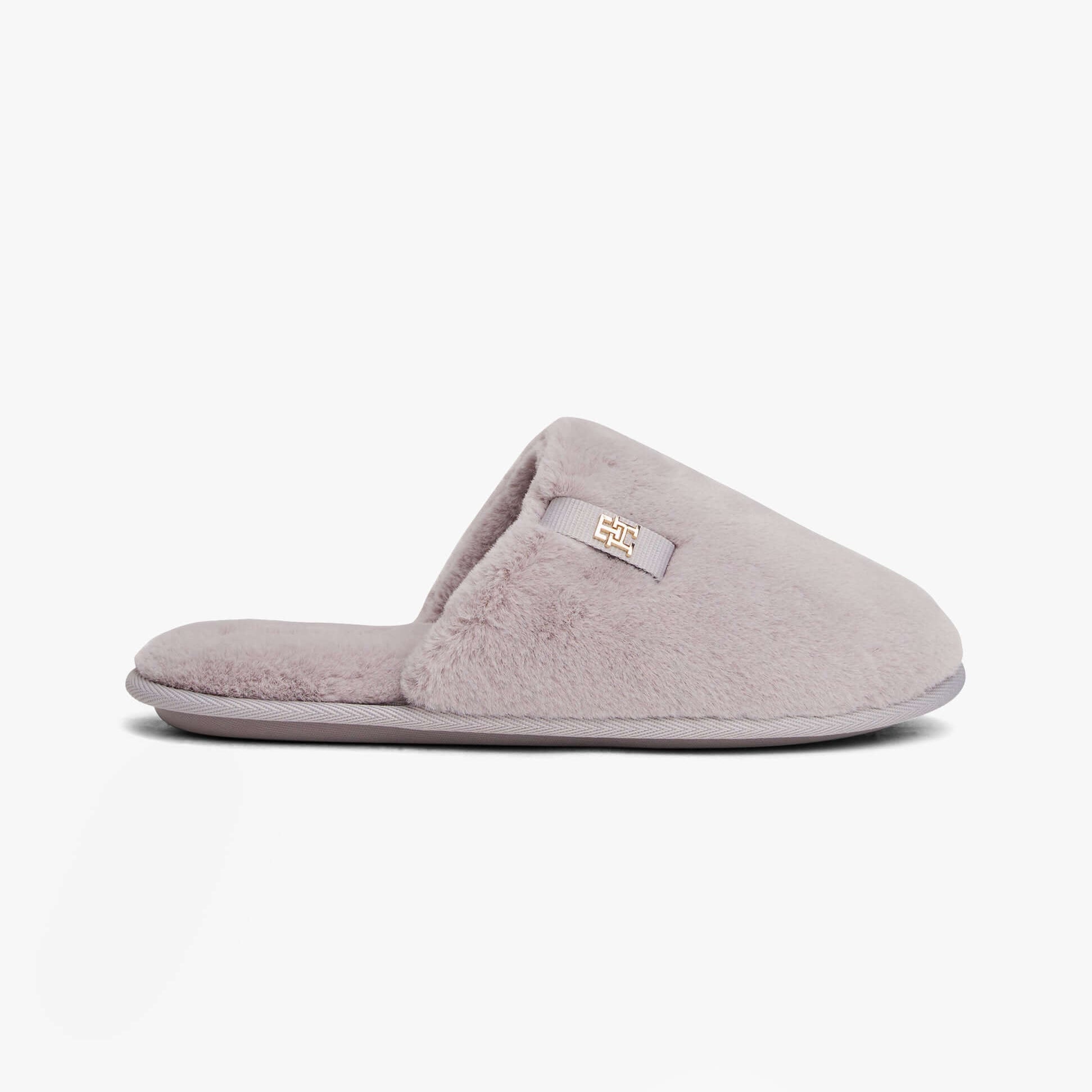 Tommy Hilfiger TH FAUX FUR HOUSE SH Womens Slippers Lilac Dusk