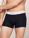 Tommy Hilfiger SIGNATURE COTTON ESS Mens  3 -Pack Trunks Primary Red/White/Desert Sky