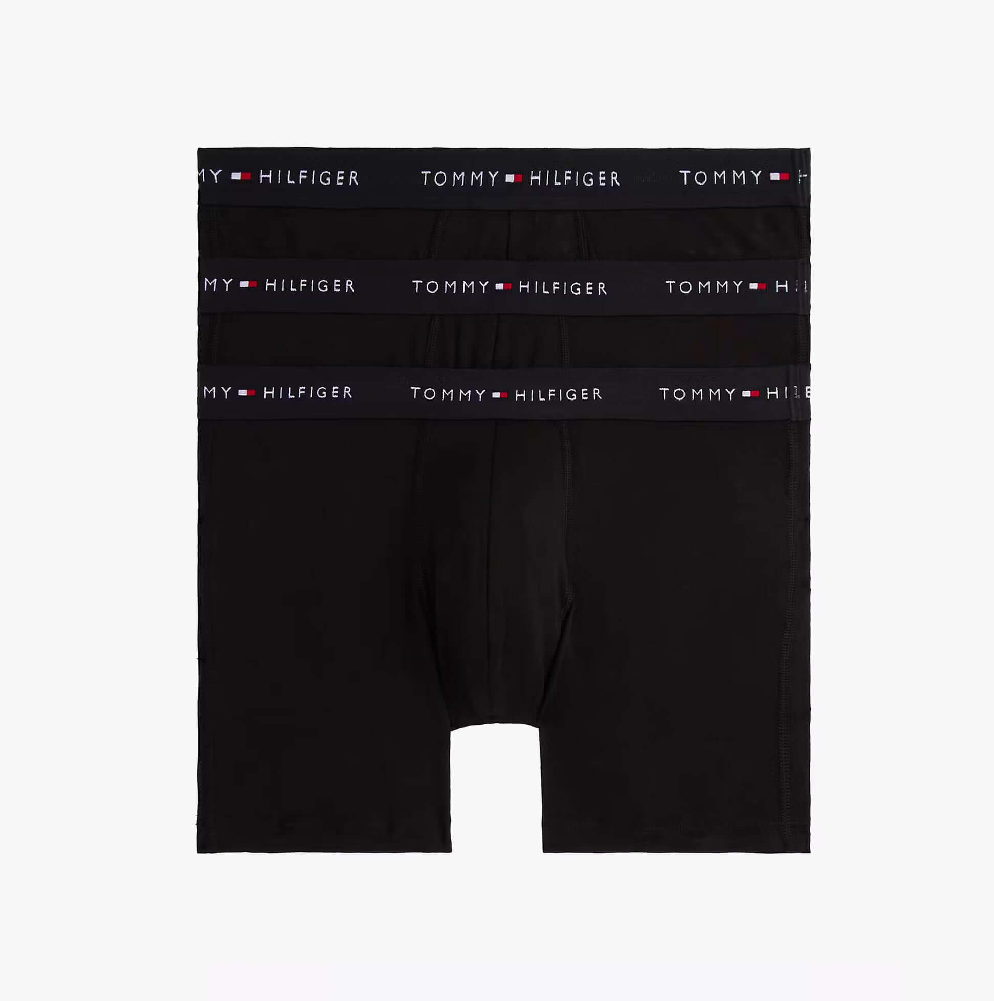 Tommy Hilfiger 3 Pack Mens BOXER BRIEF Black