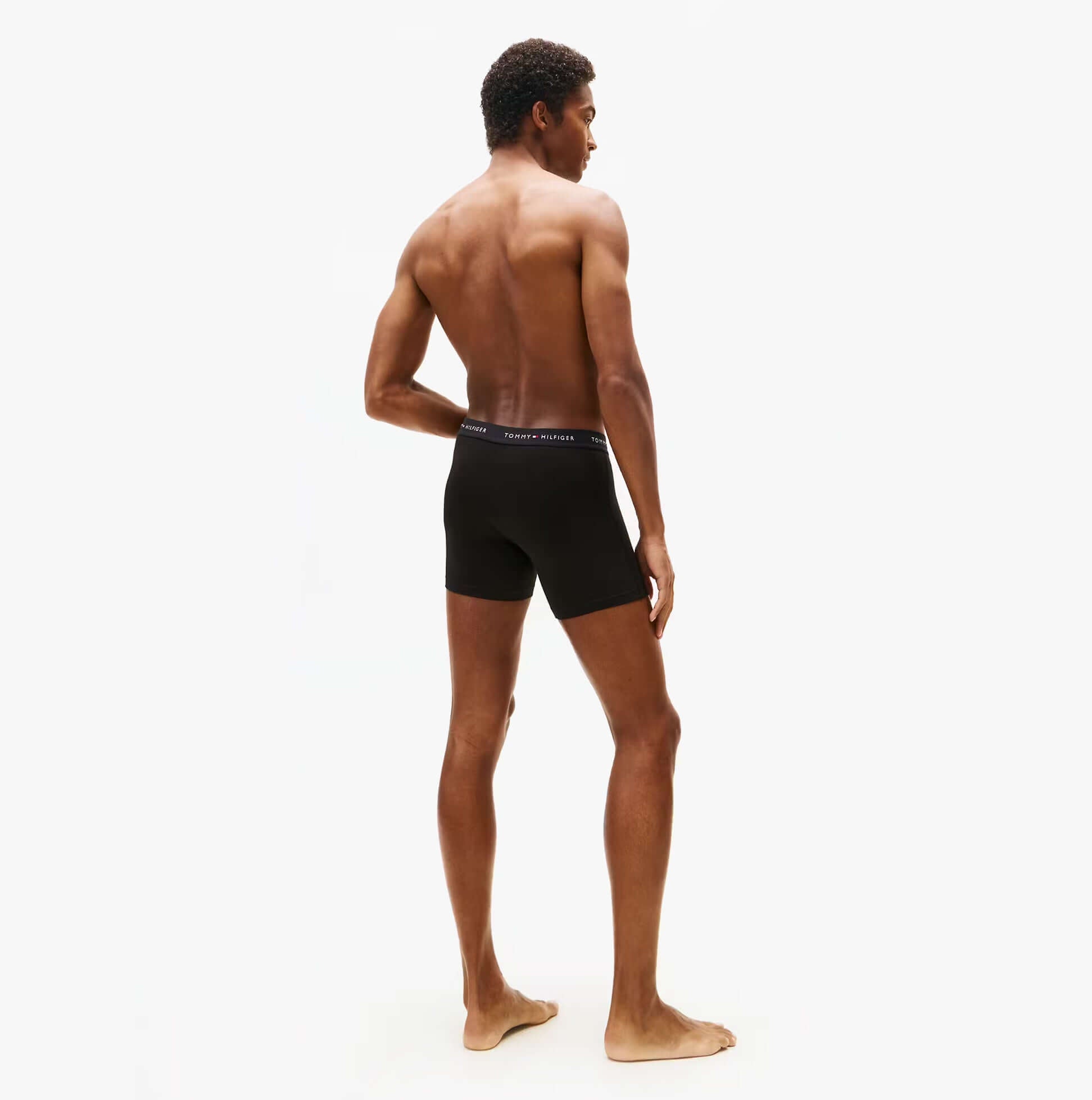 Tommy Hilfiger 3 Pack Mens BOXER BRIEF Black