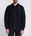 Tommy Hilfiger TH ORIGINAL Mens Diamond Quilted Hoodie Desert Sky