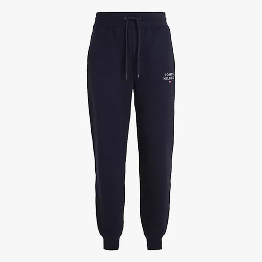 Tommy Hilfiger TH ORIGINAL Mens Diamond Quilted Lounge Joggers Desert Sky