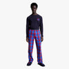 Tommy Hilfiger TH ORIGINAL Mens Pyjamas & Slippers  Gift Set Desert Sky/TH Holiday Check