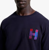 Tommy Hilfiger TH ORIGINAL Mens Pyjamas & Slippers  Gift Set Desert Sky/TH Holiday Check