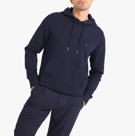 Tommy Hilfiger KNIT OH HOODIE Mens Hoodie Desert Sky