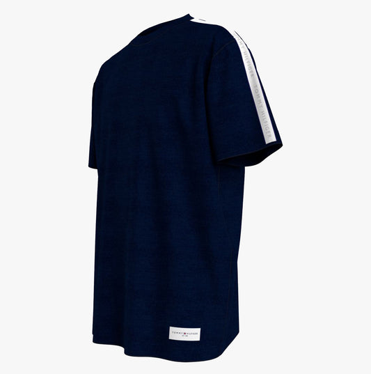 Tommy Hilfiger TH ESTABLISHED Mens T-Shirt Desert Sky