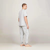 Tommy Hilfiger TEE LOGO Mens Light Grey Ht