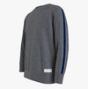 Tommy Hilfiger TH ESTABLISHED Mens Lounge Sweatshirt Dark Grey Ht