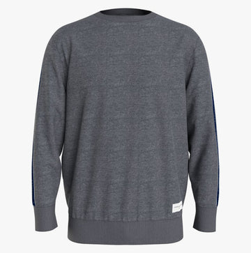 Tommy Hilfiger TH ESTABLISHED Mens Lounge Sweatshirt Dark Grey Ht