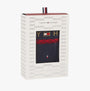 Tommy Hilfiger TRUNK PRINT & SOCK SET GOLD Mens Multicoloured gift boxed view showing packaging design.