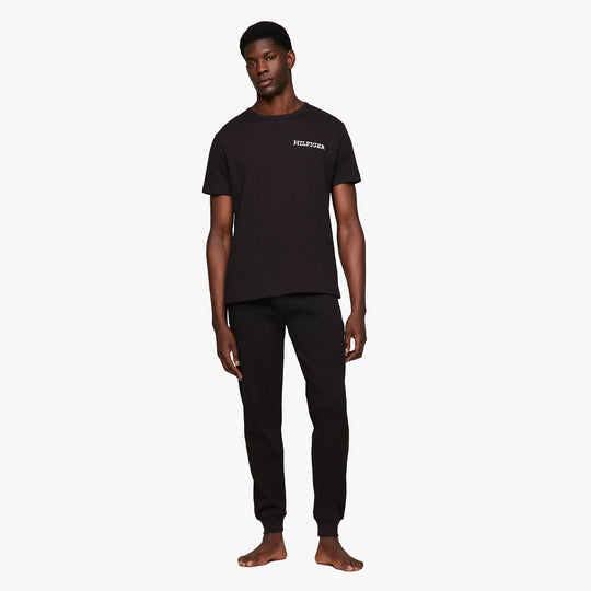 Tommy Hilfiger MONOTYPE Mens Lounge T-Shirt Black